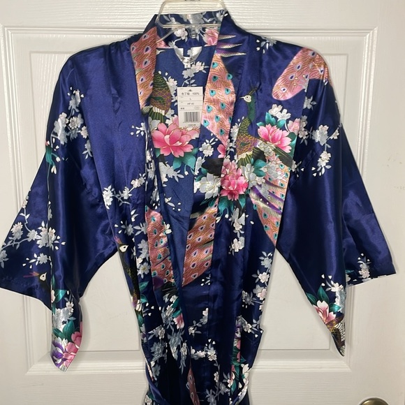 Zhong Sang Kimono Style Robe with belt Women's Medium - Picture 2 of 7